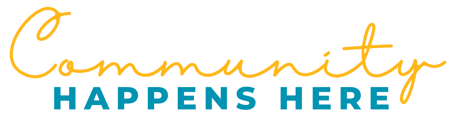 Community Happens Here Logo