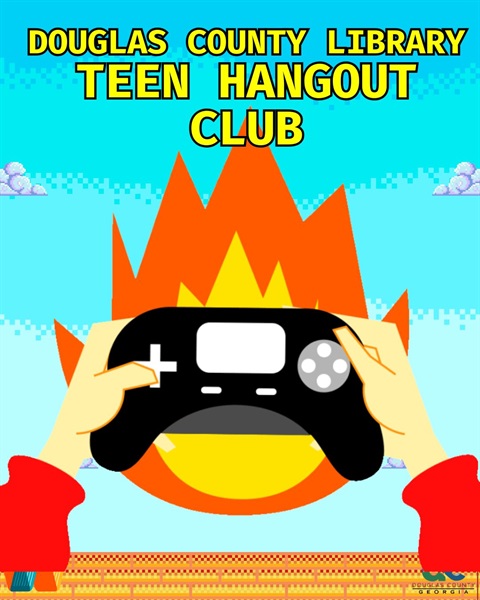 Douglas County Library Teen Hangout Club Graphic